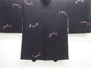 絞り枝葉模様羽織